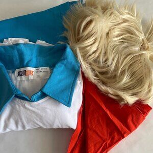 Men’s Fred Scooby-Doo Costume Set (with Wig)